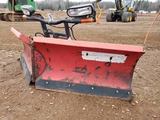 Boss 9'2" Power-v Plow W/smart Hitch 2