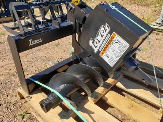 Unused Lowe 750 Skid Steer Hydraulic Auger