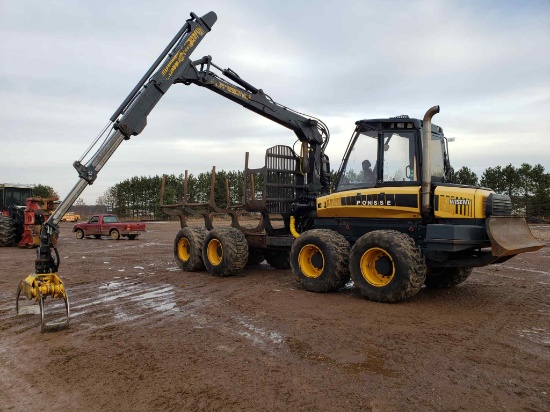 2003 Ponsse Wisent 8w Forwarder