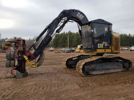 2012 Caterpillar 501hd Processor / Harvester