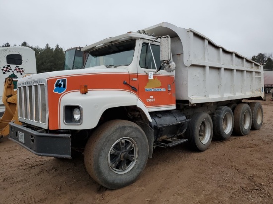 1981 International Quad Dump Truck