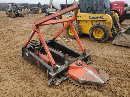 Marshall Saw Attachment For Skid Steer