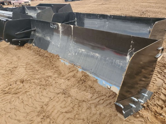 Unused 12' Loader Snow Pusher