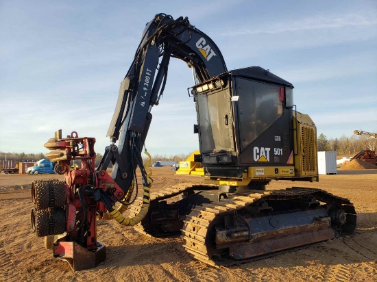 2013 Caterpillar 501hd Processor/harvester