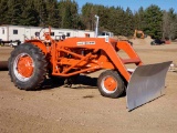 1950 Allis Chalmers Wd Tractor With Snow Blade