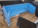 Unused 7' Skid Steer Snow Pusher
