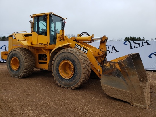 1998 Deere 744h Wheel Loader