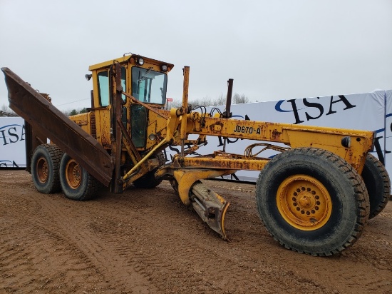 Deere Jd670-a Grader