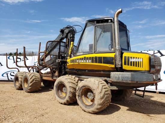 2002 Ponsse Caribou 8 Wheel Forwarder