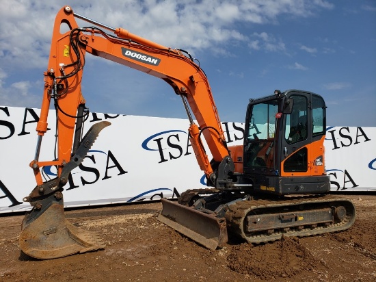 2016 Doosan Dx85r Excavator