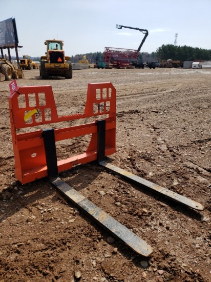 Skid Steer Fork Attachment
