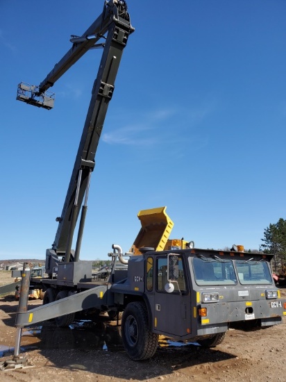 1997 Condor Badger 125s Manlift Crane Truck