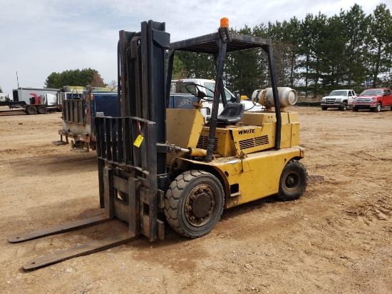 White My70b Lp Forklift