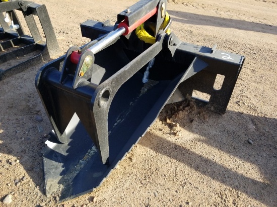 Unused Skid Steer Root Spade Grapple