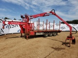 2010 Metavic Junior Log Loader Trailer