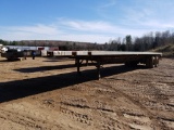 1991 Fruehauf Flatbed Trailer