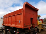 Dump Truck Box With Hoist