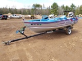 Alumacraft Lunker 14ss Boat And Trailer