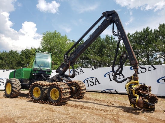 2008 Deere 1270d Harvester/processor