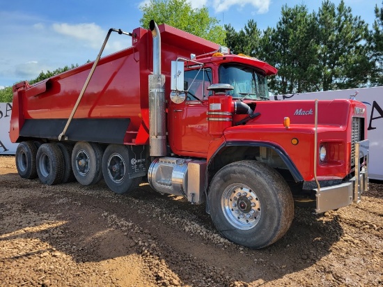 1996 Mack Rb688s Quad Dump Truck