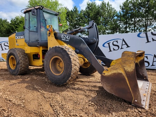 2008 Deere 624j High Lift Wheel Loader