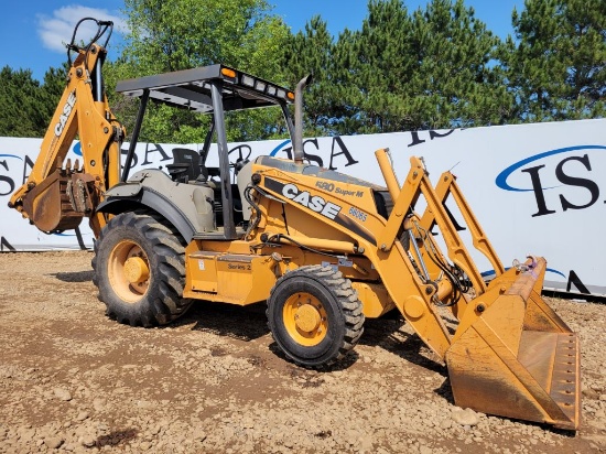 2008 Case 580m Series Ii Loader Backhoe