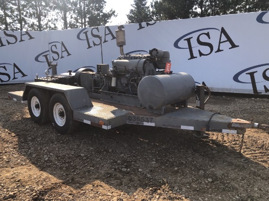 Trailer Mounted Hydro Blaster