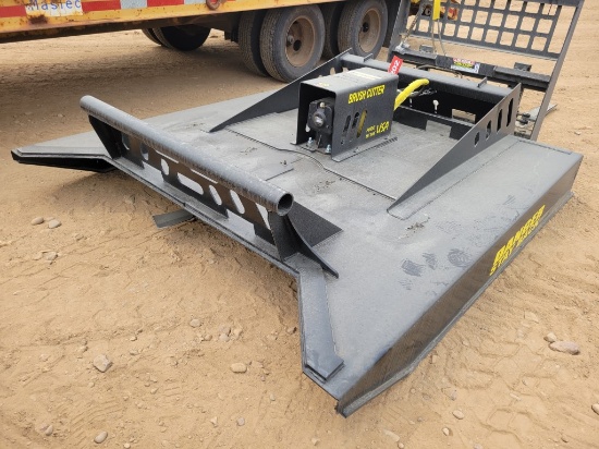 Unused 80" Skid Steer Brush Cutter