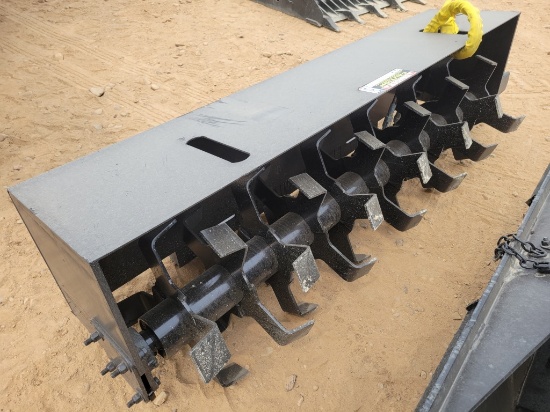 Unused 72" Skid Steer Rotary Tiller