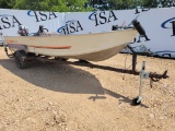 Bass Tracker Tournament V17 Boat