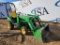 John Deere 2210 Compact Tractor With 210 Loader