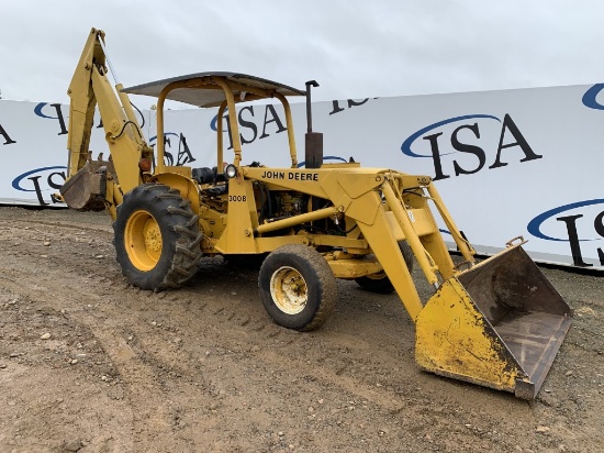 John Deere 300b Loader Backhoe