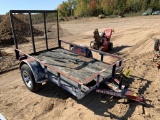 Single Axle Trailer With Ramp