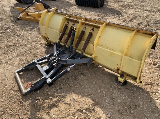 Trackless Mt Hydraulic Snow Plow Attachment