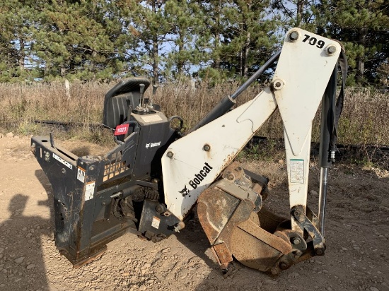 Skid Steer Bobcat Hydraulic Backhoe Attachment