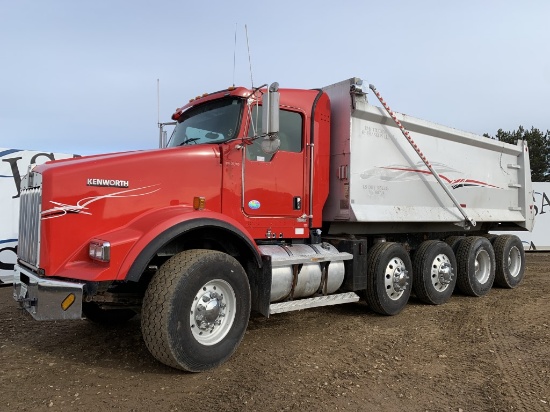 2012 Kenworth T800 Quad Dump