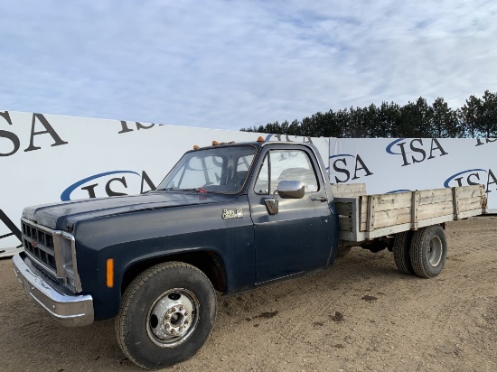 1980 Gmc 3500 Dually Flatbed Truck