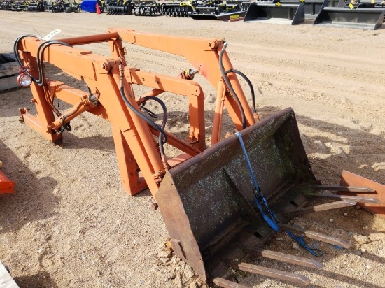 Shawnee Tractor Hydraulic Loader And Bucket