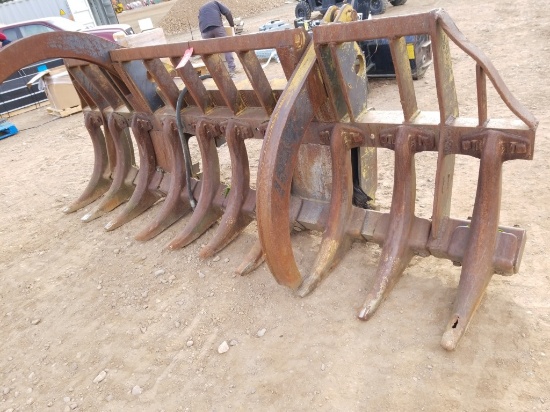 Loader 154" Brush Rake Grapple