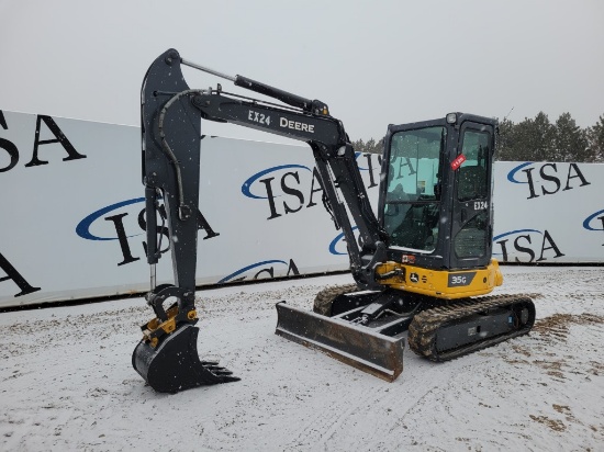 2021 Deere 35g Mini Excavator