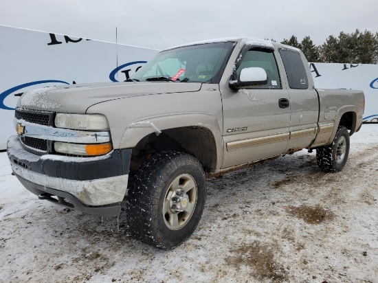 2002 Chevrolet Silverado 2500 Ls Pickup Truck