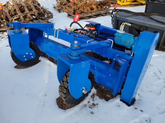 Unused Topcat 72" Power Rake