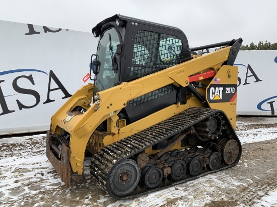2017 Caterpillar 287d Skid Steer