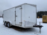2012 Middlebury 16' X 7' Enclosed Trailer