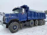 1987 Mack Dm688s Quad Dump Truck