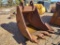 Excavator Tooth Bucket, Approx 42
