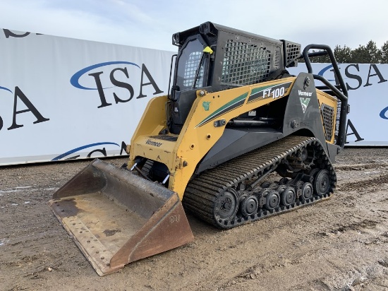Vermeer Ft100 Forestry Skid Steer