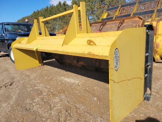 Advantage 144" Snow Pusher For Loader