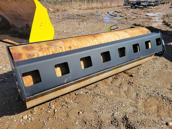 74" Vibratory Compactor For Skid Steer