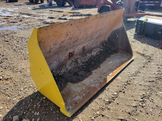 82" Loader Bucket W/skid Steer Plate